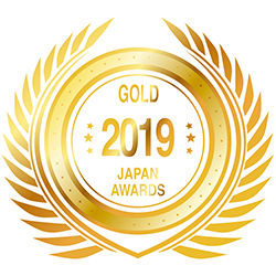 Japan awards gold 2019