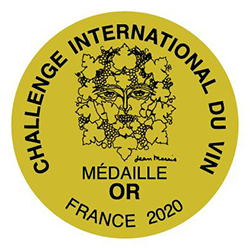 Challenge international du vin medaille or france 2020
